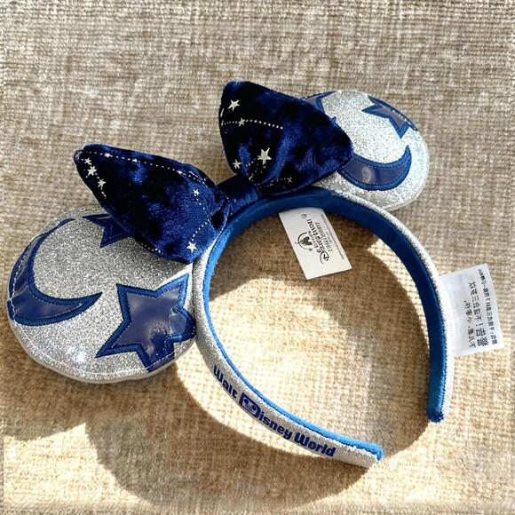 2025 Disney Parks Fantasia Constellation Star Moon Sorcerer Mickey Ears Headband - Picture 6 of 7